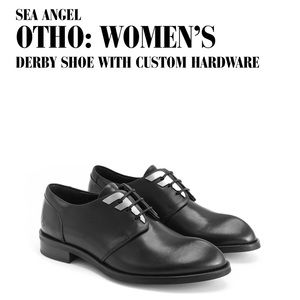 John Fluevog Sea Angel Otho derby shoe.  9.5